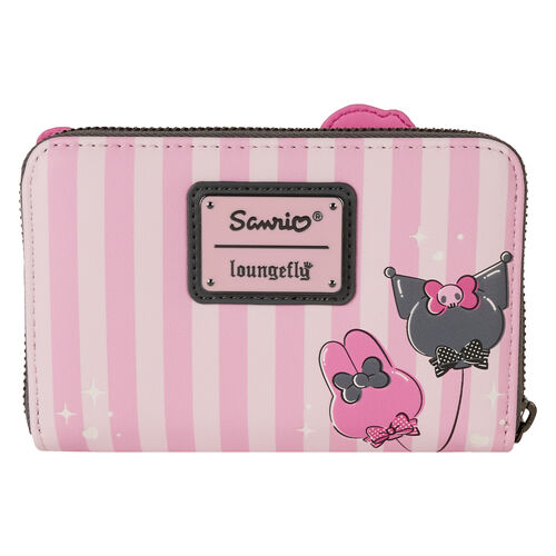 Mon portefeuille Loungefly Melody et Kuromi Sanrio