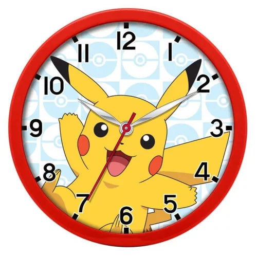 (Précommande) Horloge murale Pokémon Pikachu 25 cm