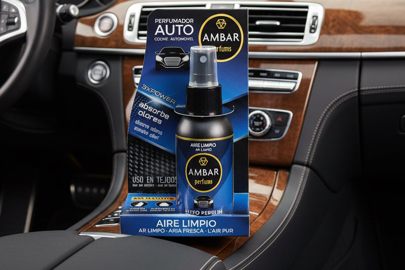 (Précommande) Désodorisant voiture ambar air pure 90ML