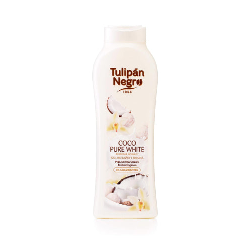 Gel douche Tulipan Negro 650ml - Coco white