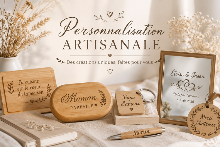 ✨ Personnalisation artisanale ✨