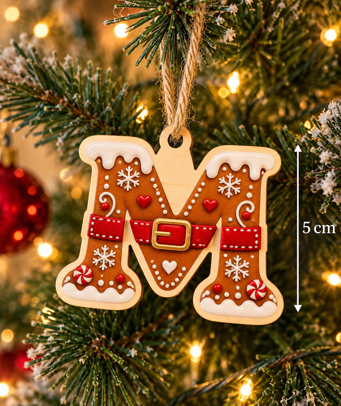 🎄 Suspension de Noël personnalisée