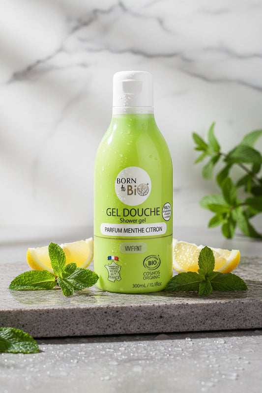 Gel douche Menthe Citron Certifié Bio - 300mL
