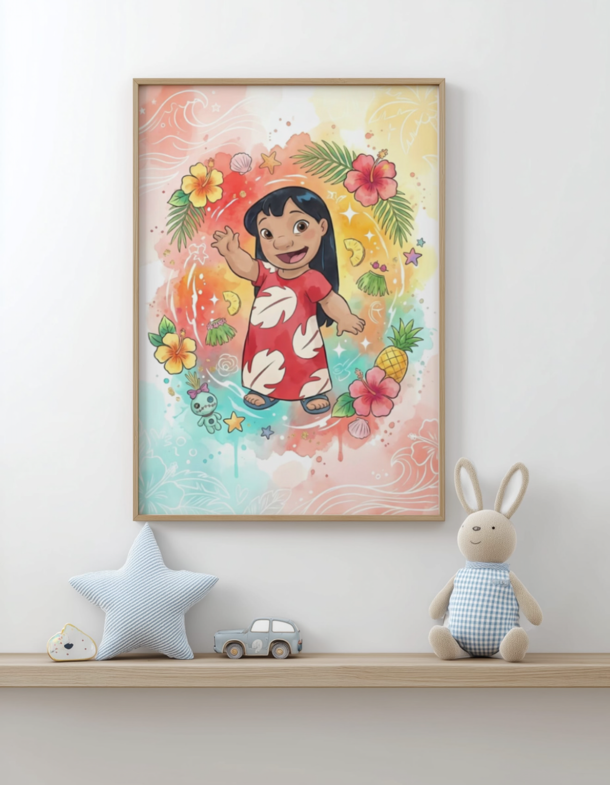 ✨ Décoration murale en bois – Impression haute définition