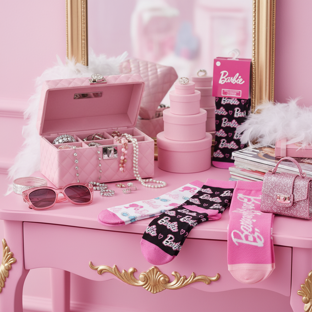 3 paires de chaussettes - Barbie