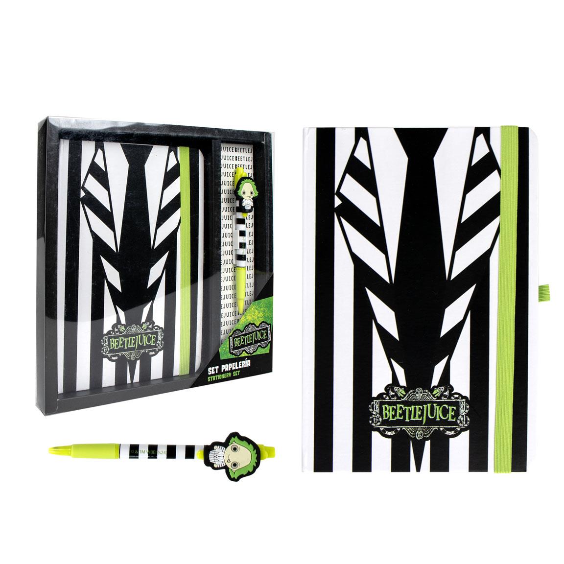 Coffret papeterie - Beetlejuice