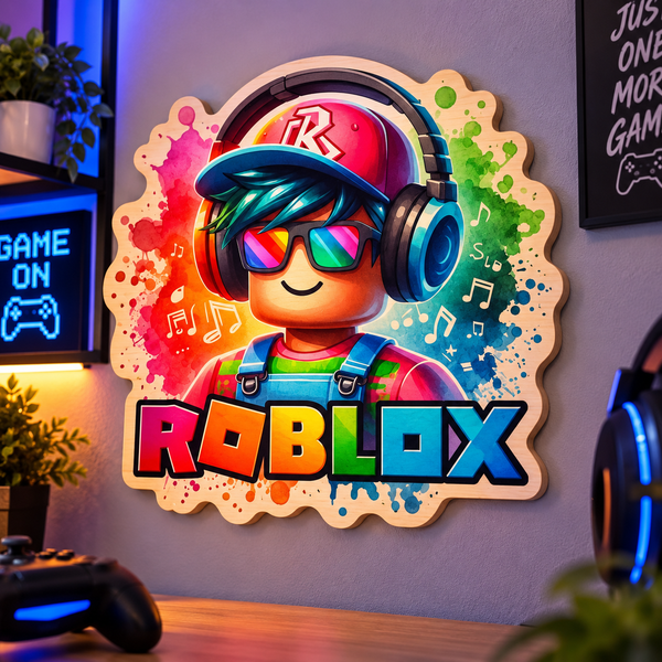 Décoration murale Roblox 20cm
