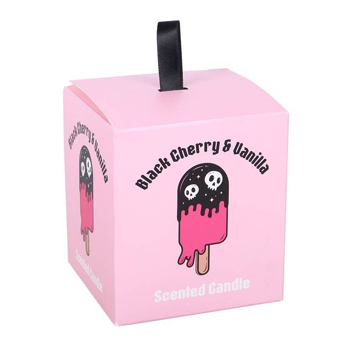 Bougie parfumée à la cerise noire et à la vanille
