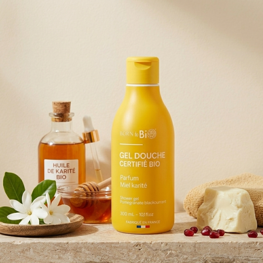 Gel douche Miel Karité Bio Cosmos Organic