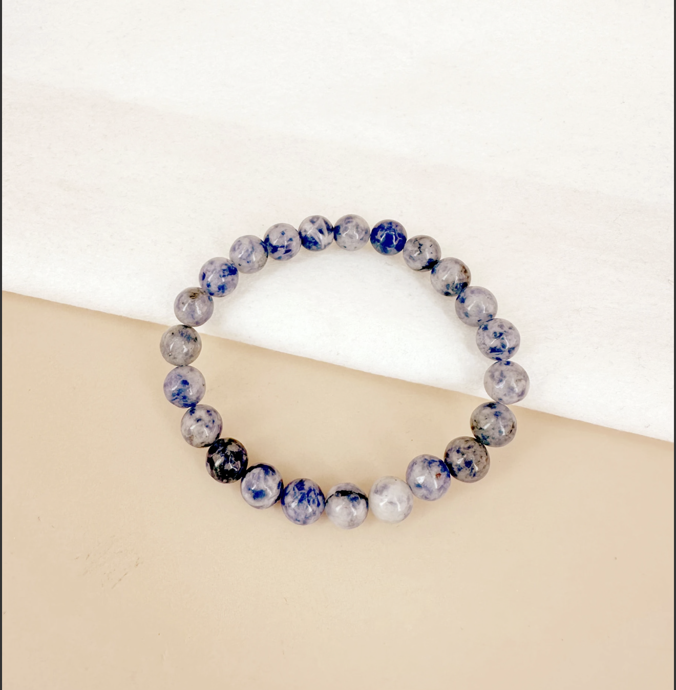 (Précommande) Bracelet pierre naturelle 8mm (couleur à choisir)