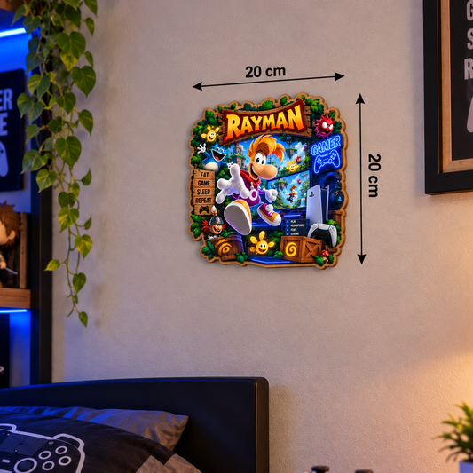 Décoration murale Rayman 20cm