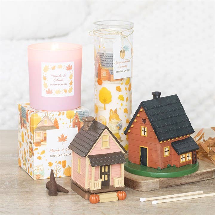 Bougie tube parfumée Cannelle des bois