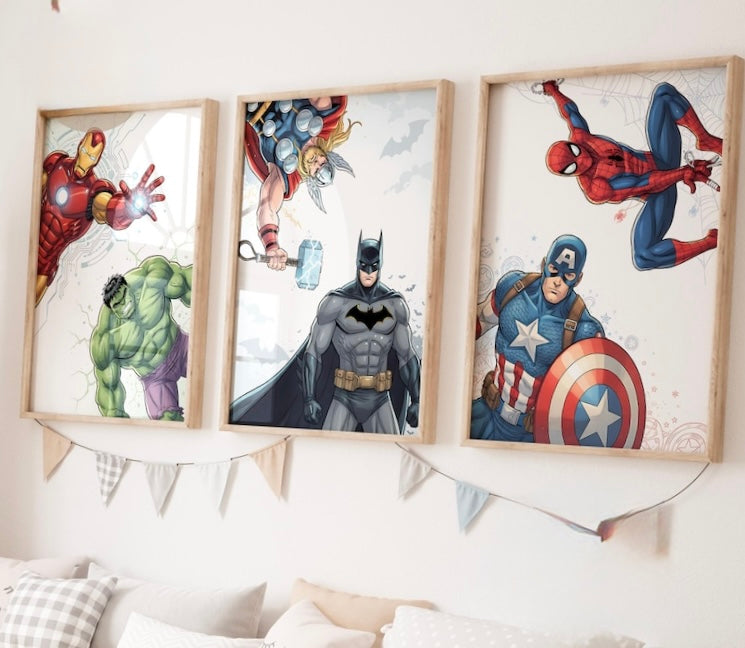 Décoration murale en bois – Impression haute définition (prix à l’unité)