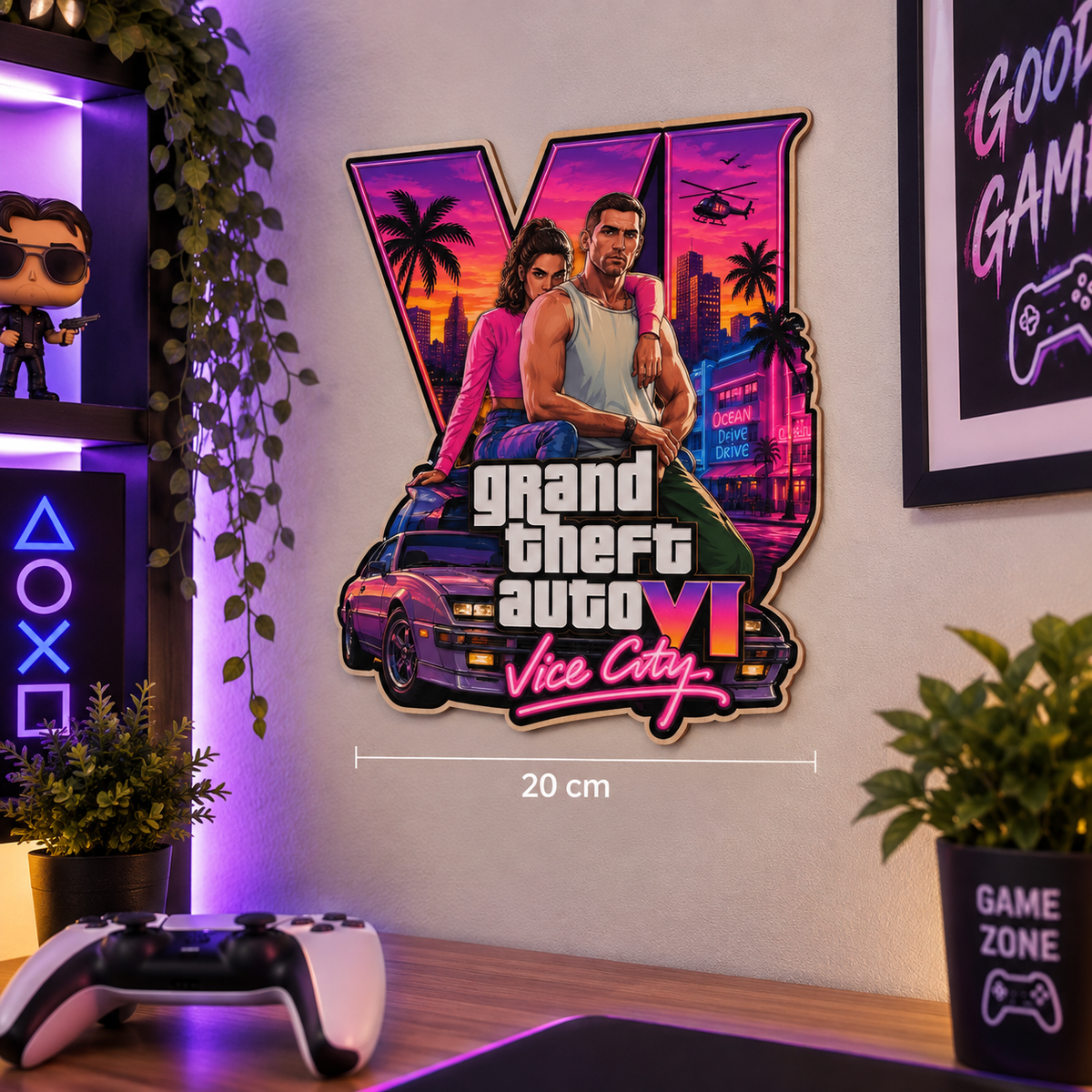 Décoration murale GTA VI