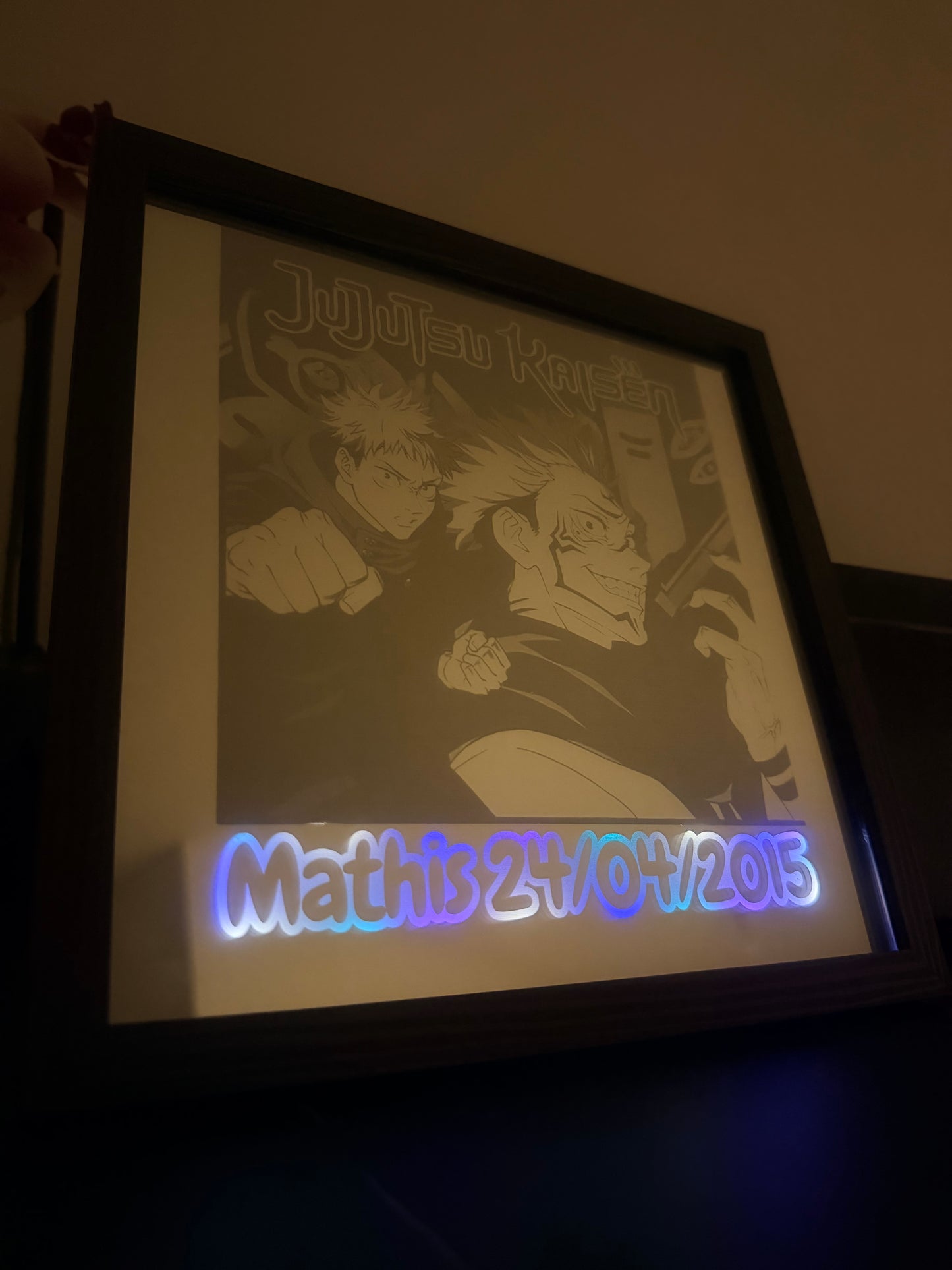 Gravure sur miroir Jujutsu Kaisen