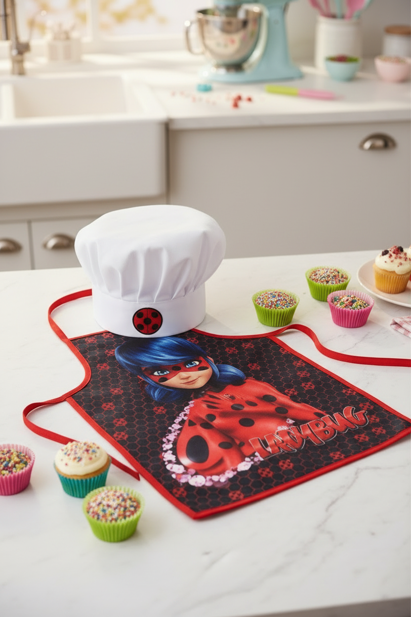 Ensemble de tablier + chapeau - Miraculous