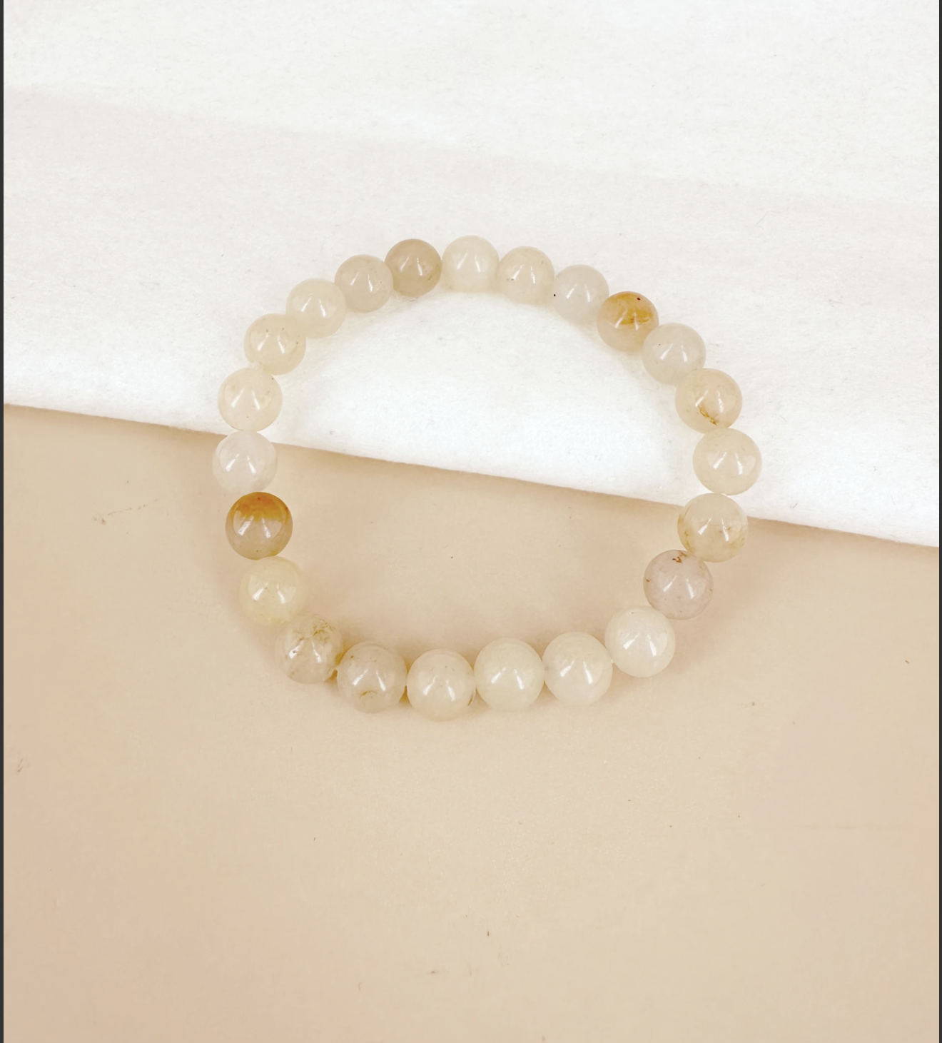 (Précommande) Bracelet pierre naturelle 8mm (couleur à choisir)