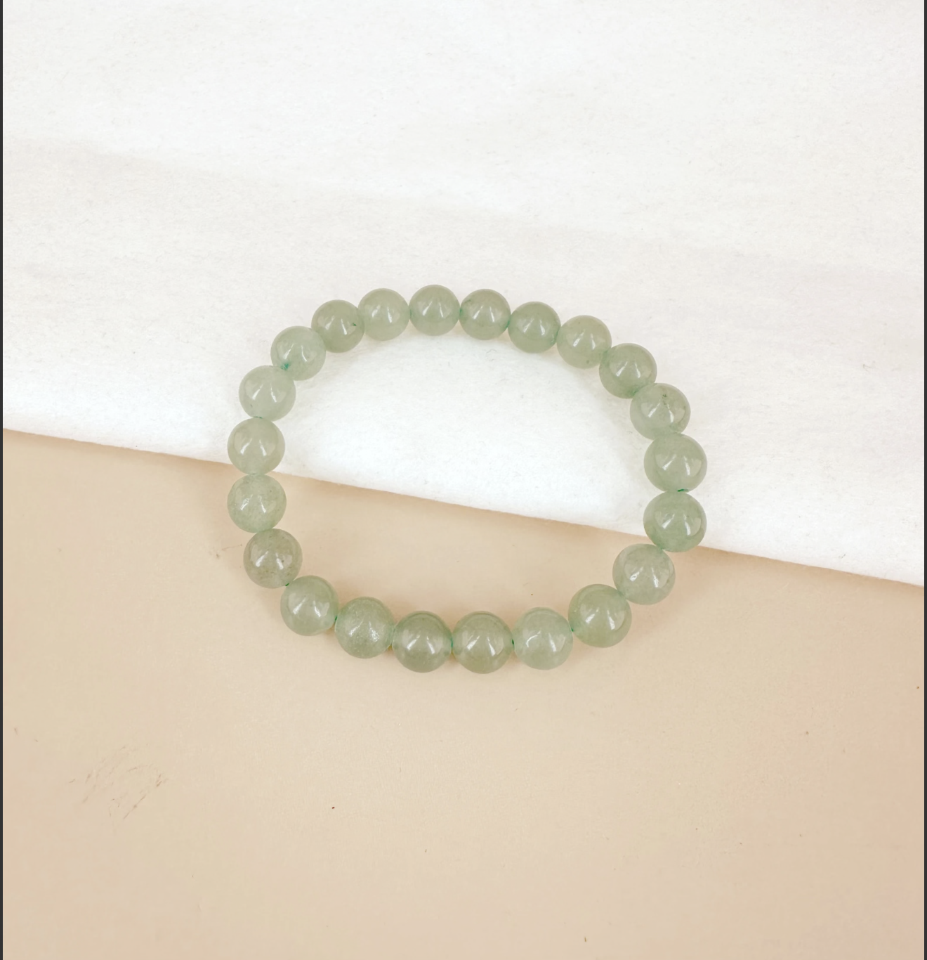 (Précommande) Bracelet pierre naturelle 8mm (couleur à choisir)