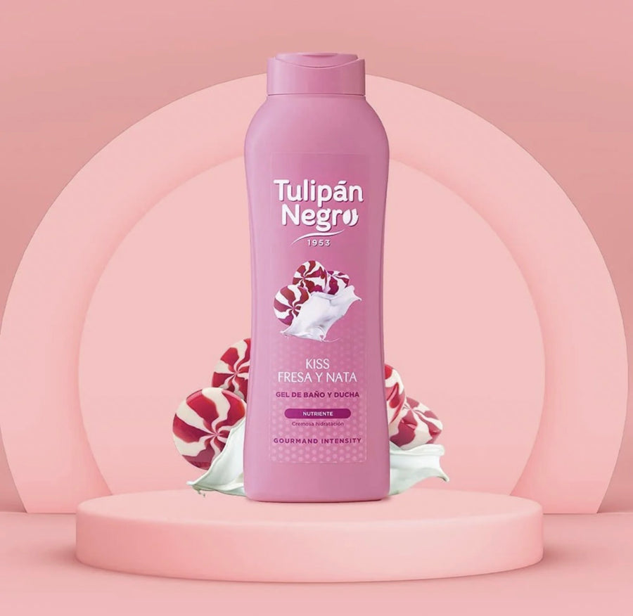 🍓 Gel Douche Fraise & Chantilly 650 ML – Douche Gourmande 💗