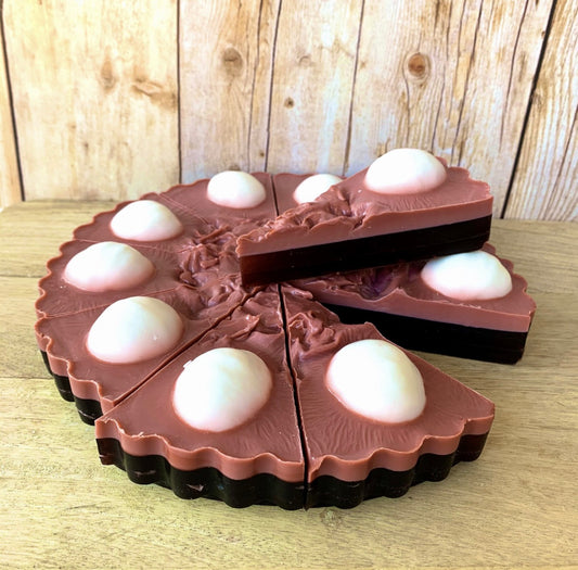 (Précommande) Tarte savon 1 part de 100 g Chocolat