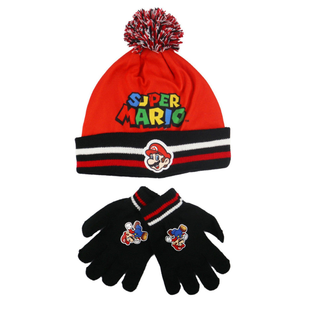 (Précommande) Ensemble Bonnet et Gants Mario