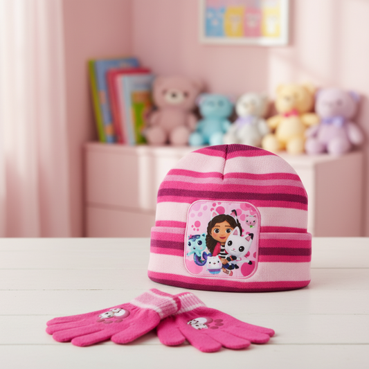 (Précommande) Ensemble gants et bonnet Gabby