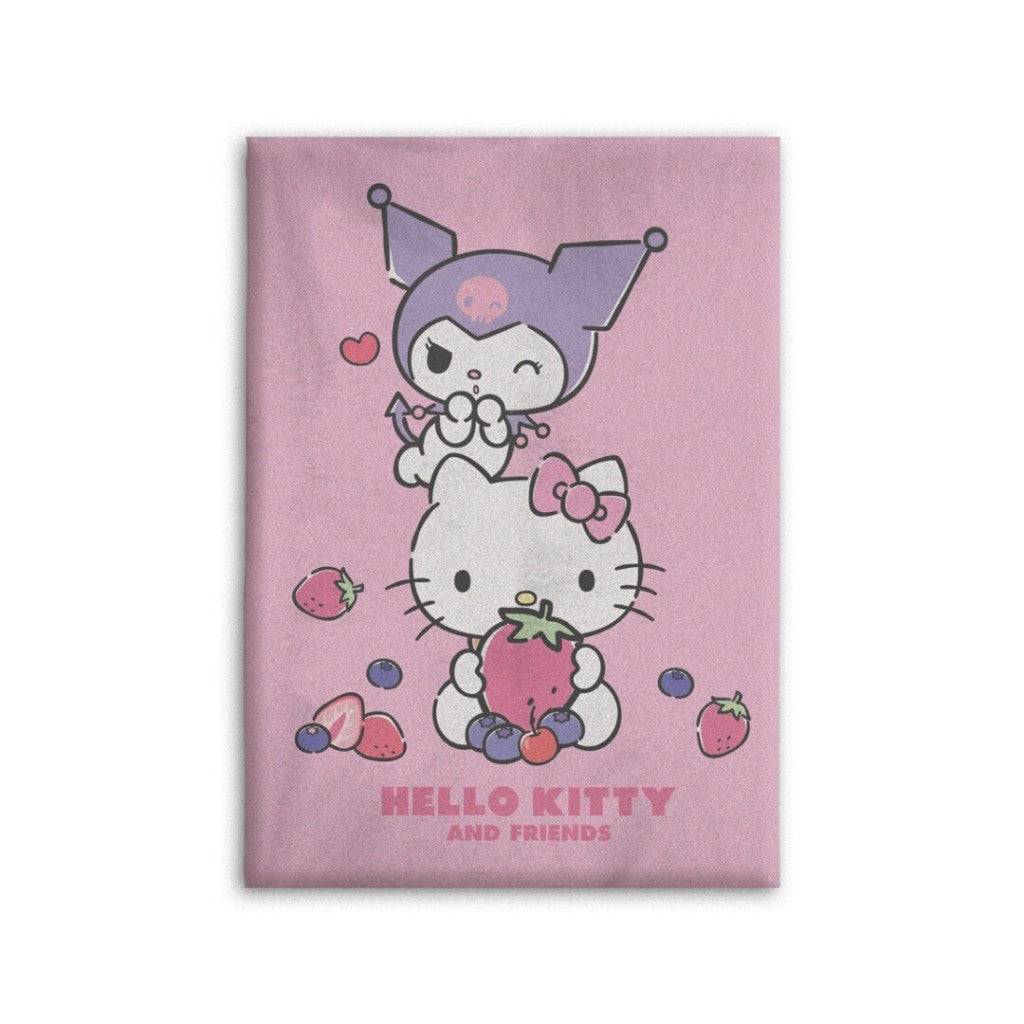 (Précommande) Couverture polaire 100x140cm Hello Kitty