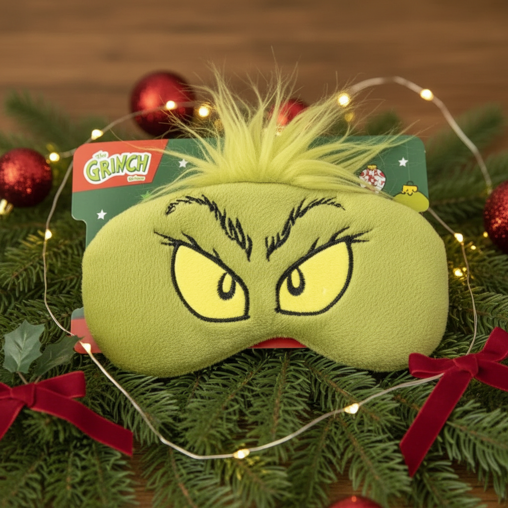 (Précommande) Masque de sommeil en gel pour adultes Grinch