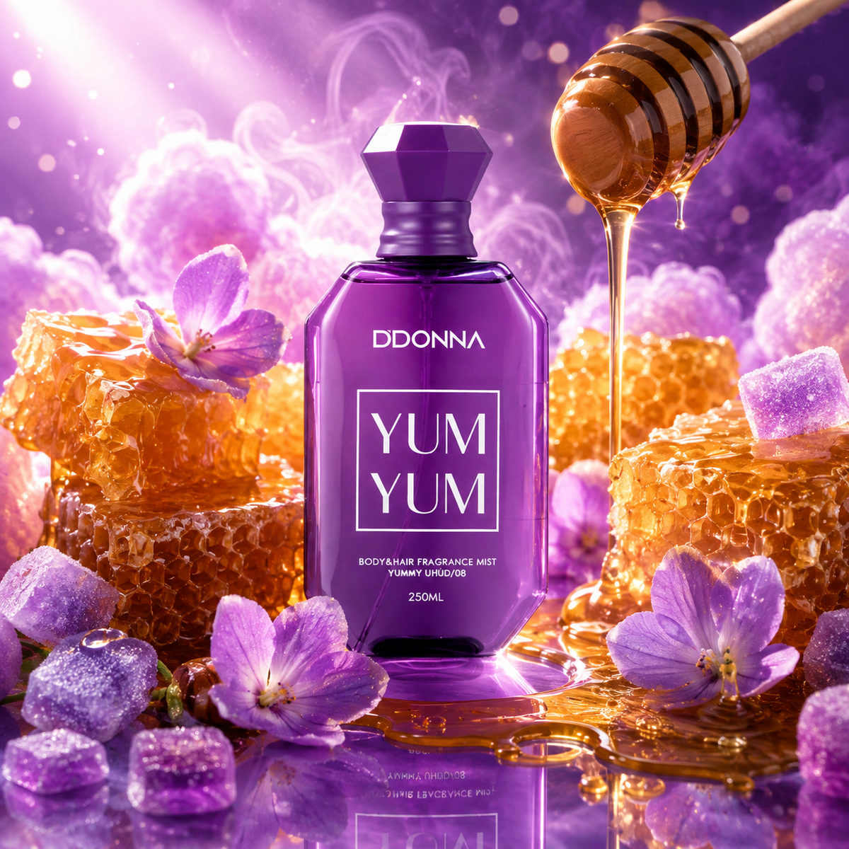 Brume Corps & Cheveux D’Donna Yum Yum Uhud/08 – 250 ml 🍯🍊