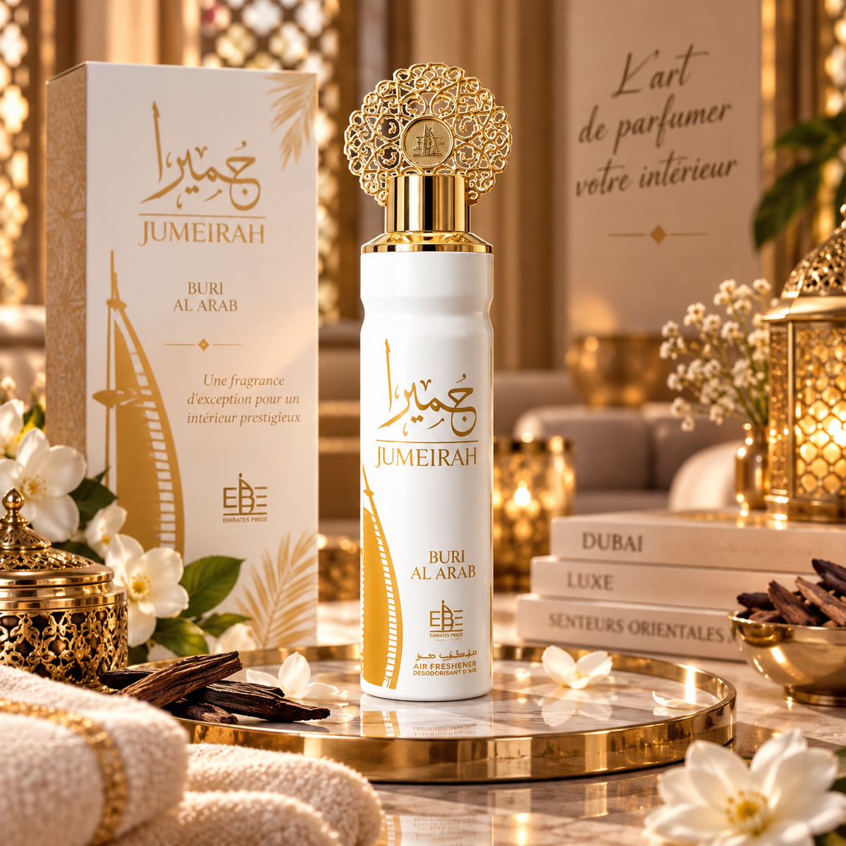 Jumeirah – Burj Al Arab – Désodorisant d’Intérieur 300 ml ✨
