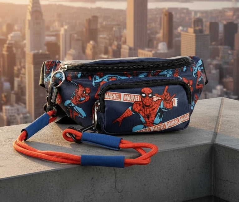 (Précommande) Sacoche banane Spiderman 25cm