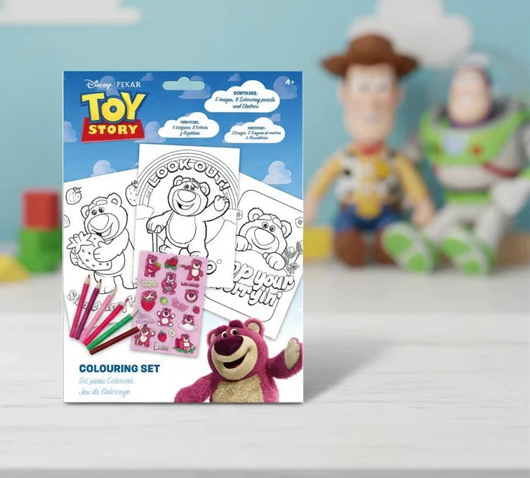 (Précommande) Coffret de coloriage Lotso avec autocollants