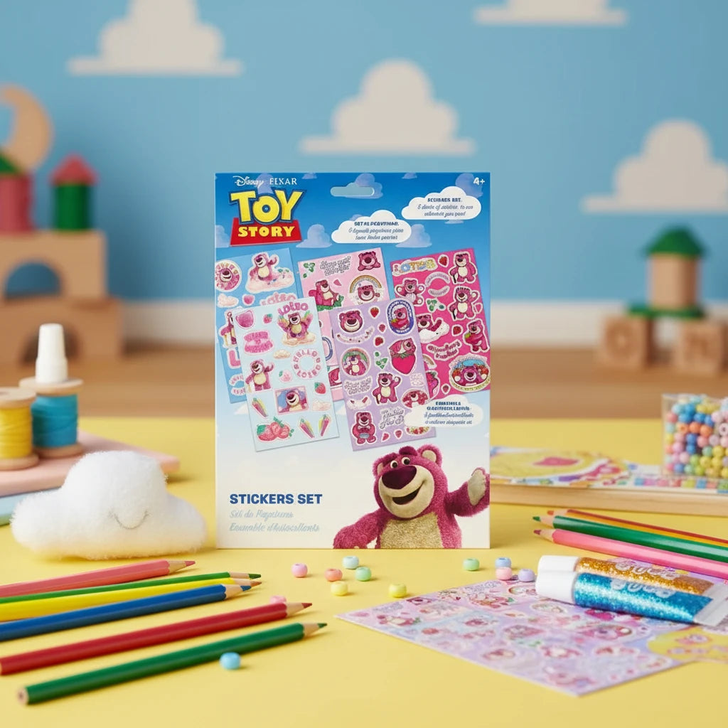 (Précommande) Lot de 5 planches d'autocollants Lotso