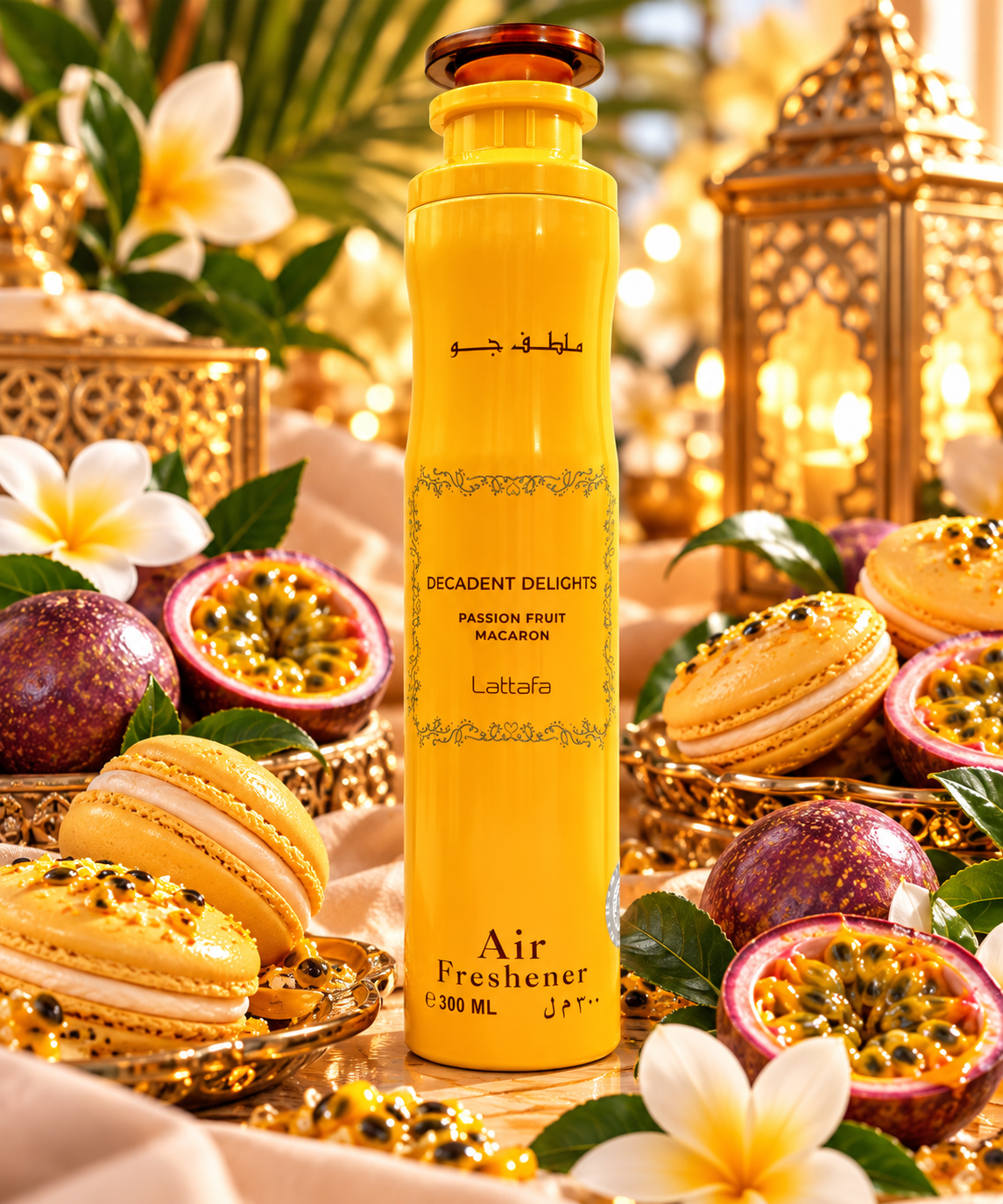 Passion Fruit Macaron – Désodorisant d’intérieur LATTAFA 300 ml