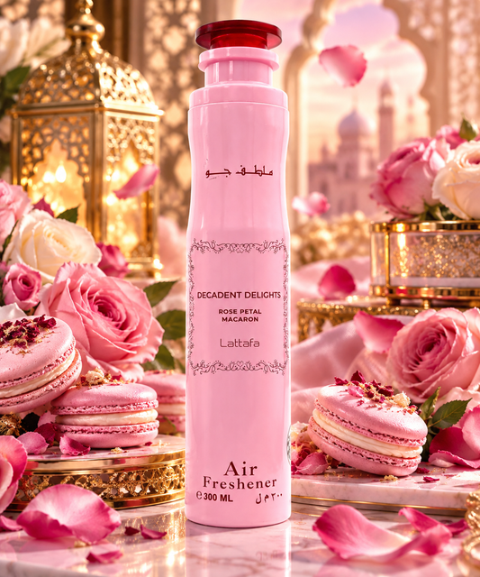 Air freshner Rose Petal Macaron - LATTAFA 300 ml