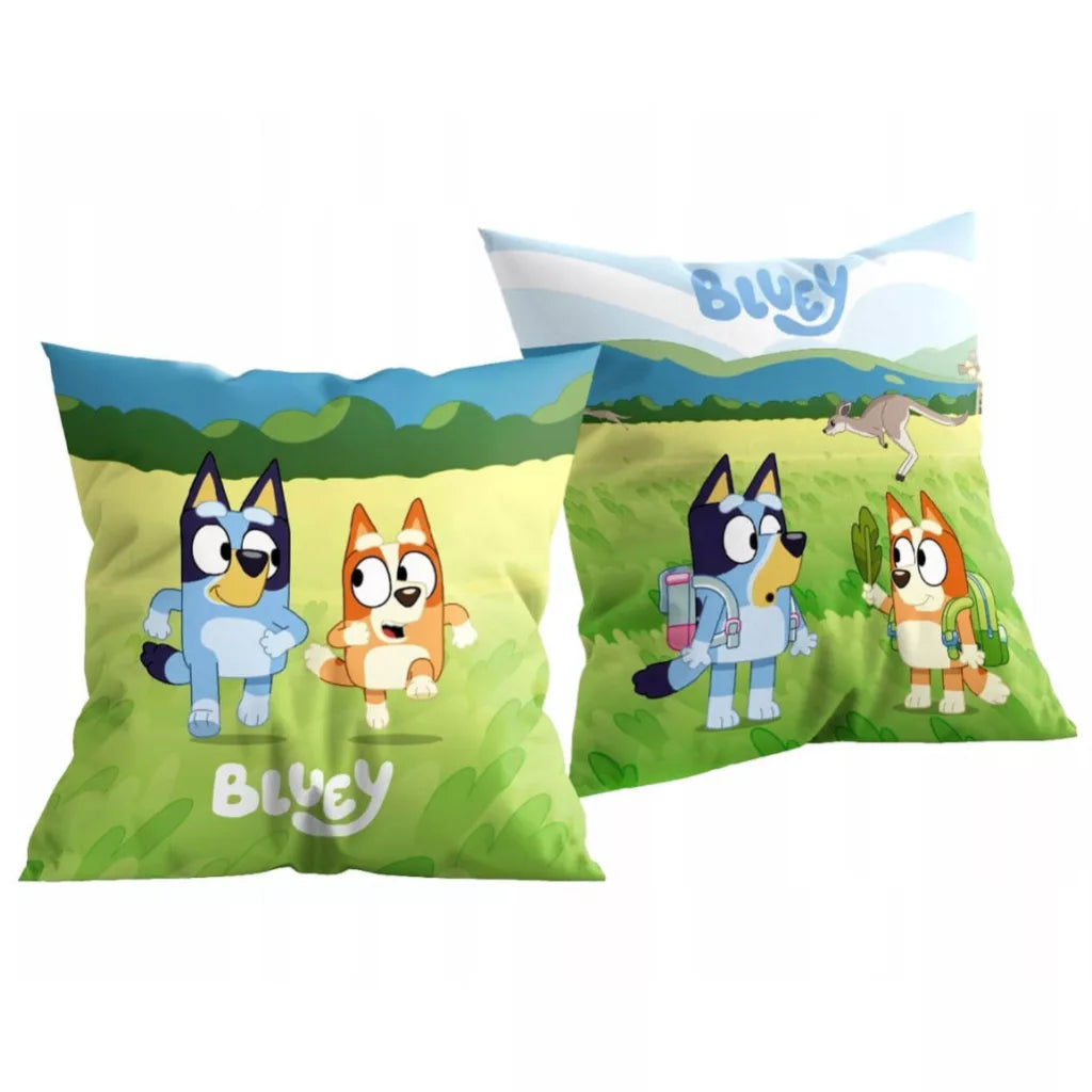 (Précommande) Coussin décoratif Bluey 38x38 cm en velours