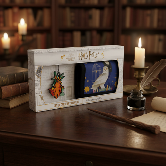 (Précommande) Portefeuille Harry Potter + porte-clés (emballage blister)