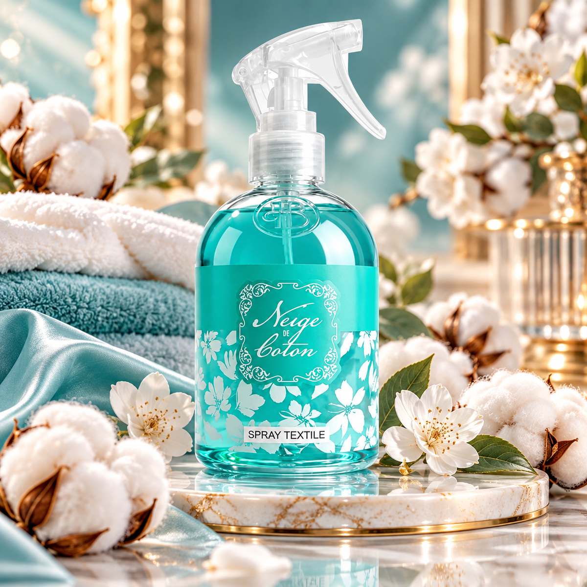 ☁️ Nuage de Coton – Spray Textile 250 ml