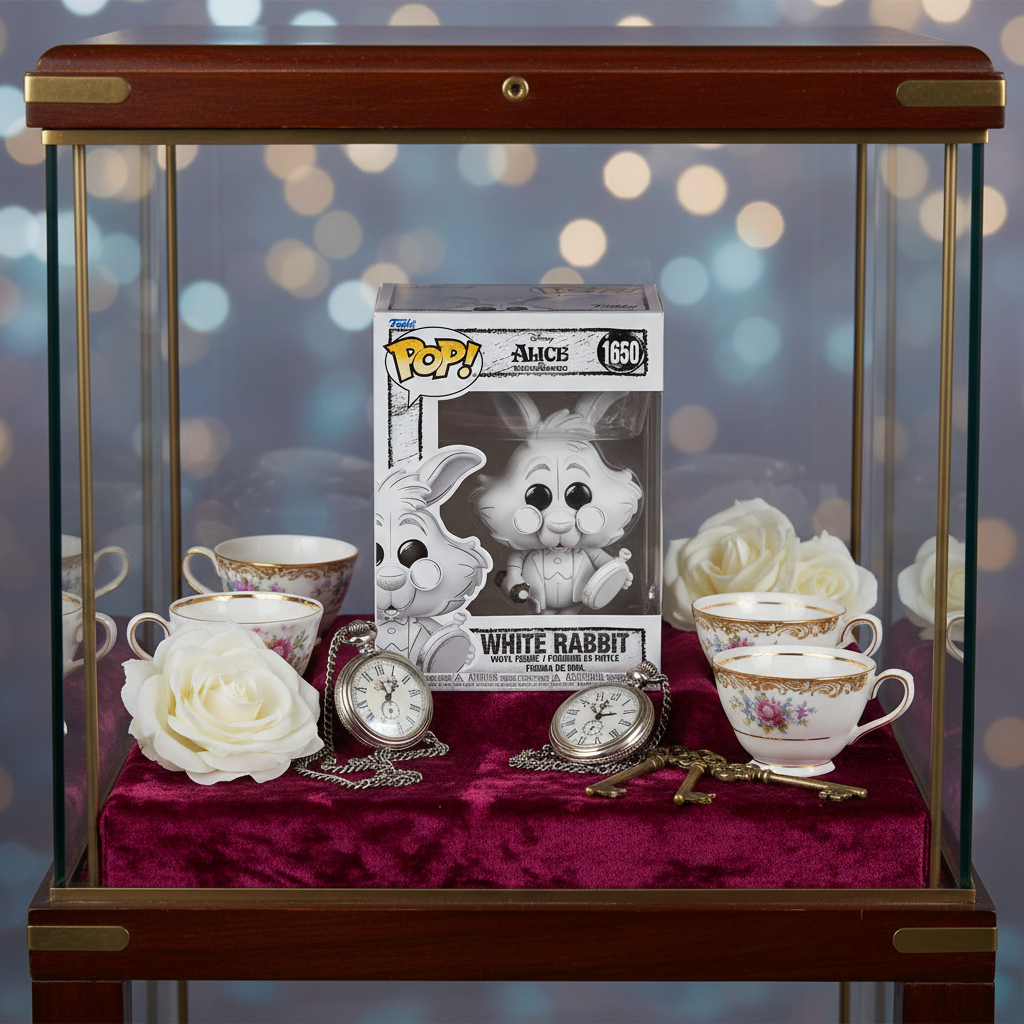 (Précommande) Figurine Disney POP Alice au pays des merveilles Lapin Blanc