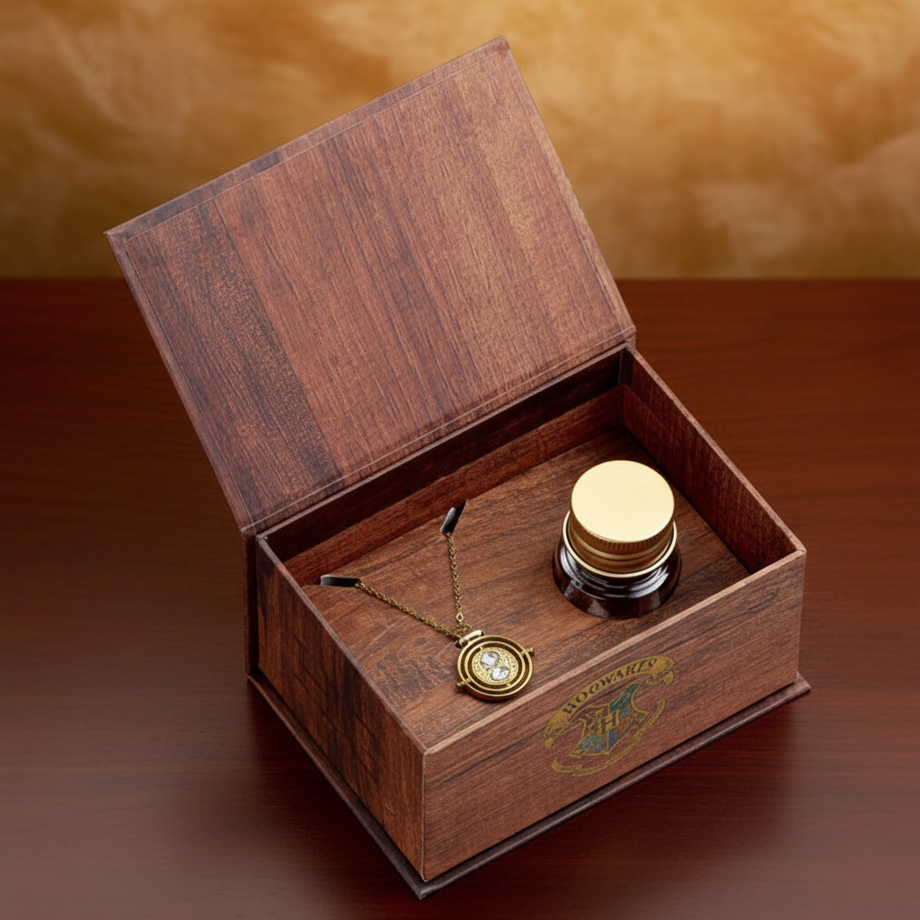 (Précommande) Ensemble pendentif et boucles d'oreilles Harry Potter