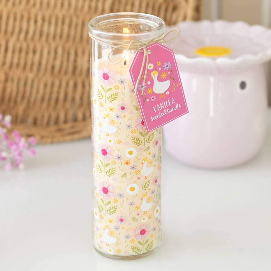 🌼 Bougie Parfumée Vanille
