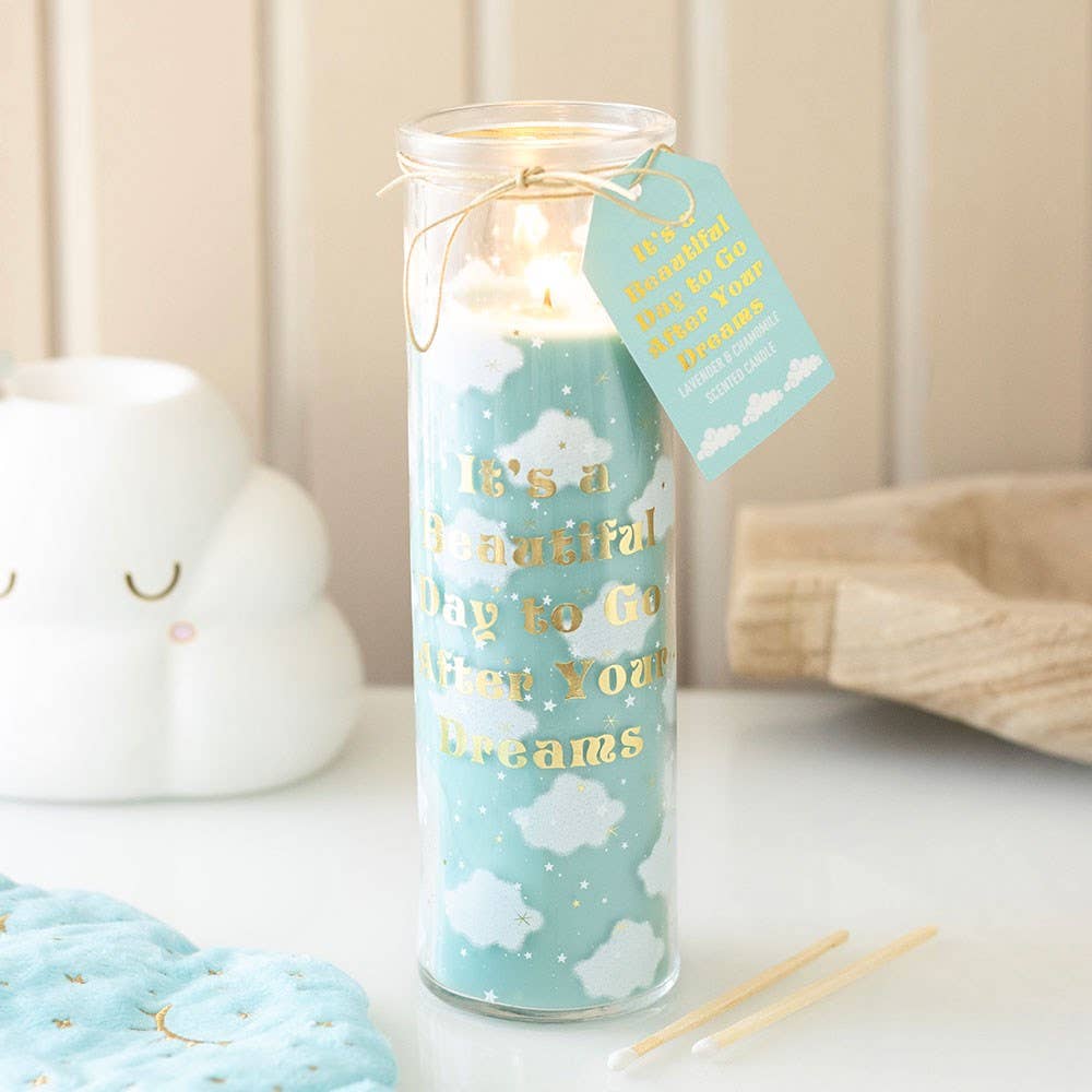 ☁️ Bougie Parfumée Lavande & Camomille