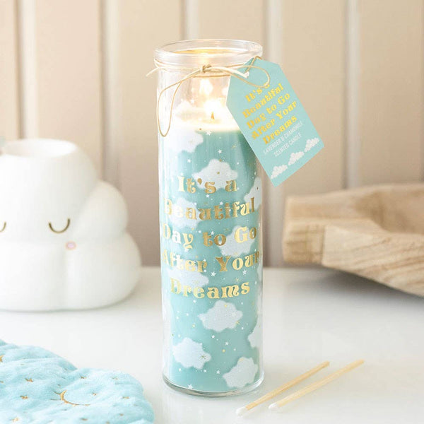 ☁️ Bougie Parfumée Lavande & Camomille