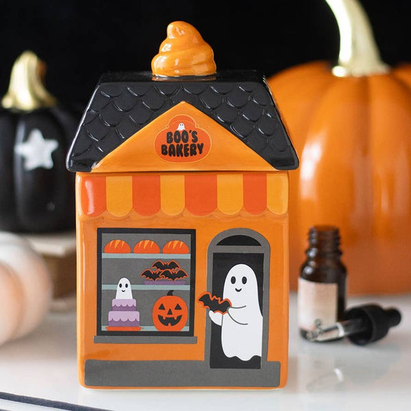 👻 Brûle-Parfum Mini Boulangerie Fantôme
