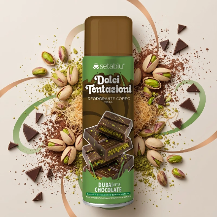 🍫 Déodorant Corps “Dolci Tentazioni” – Dubai Chocolat – 150ml