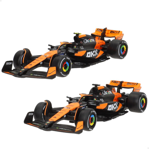 (Précommande) Blister 2 voitures McLaren MCL38 F1 2024 métal