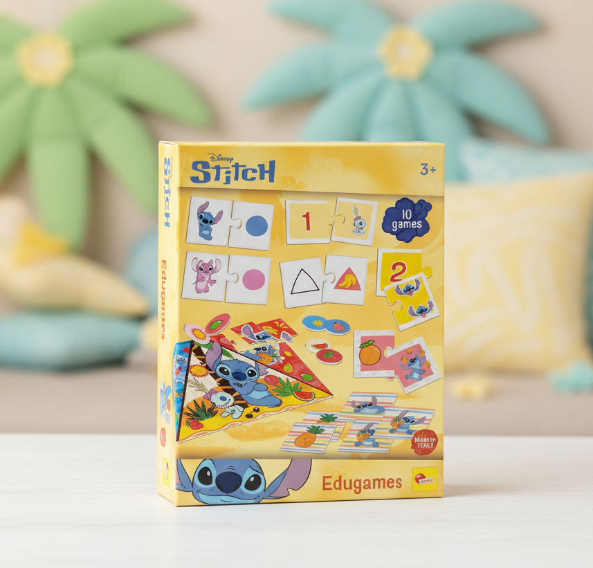 (Précommande) Jeu éducatif 10 en 1 Stitch Disney