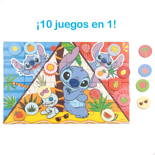(Précommande) Jeu éducatif 10 en 1 Stitch Disney