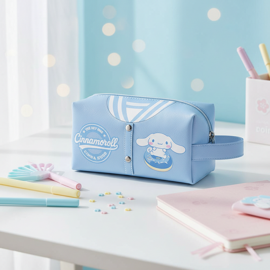 (Précommande) Trousse de toilette Cinnamoroll Hello Kitty et ses amis