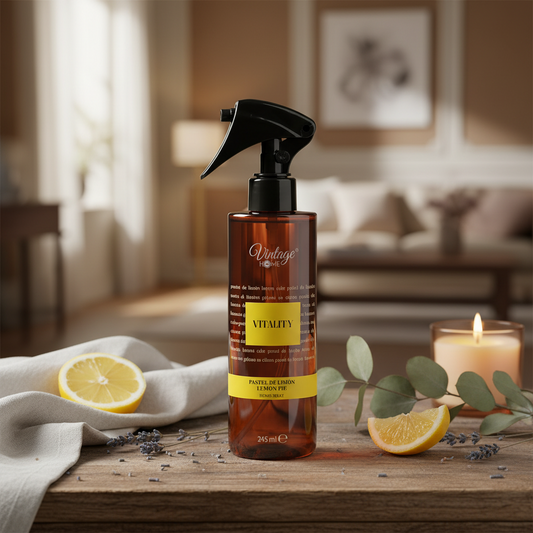 (Précommande) Spray d'ambiance "VITALITY" 245ml - Gâteau de Citron